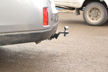 16 479 р. Фаркоп (съемный квадрат) Petroil Tuning  Subaru Outback BR/B14 дорестайлинг универсал (2009-2013)  с доставкой в г. Керчь. Увеличить фотографию 5