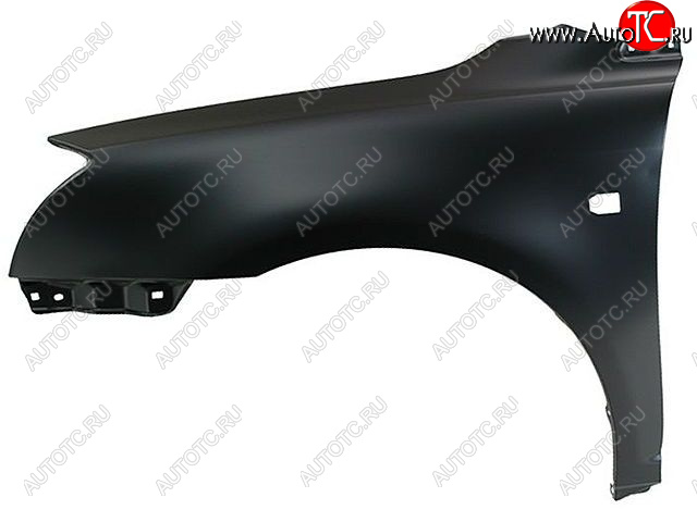 4 199 р. Левое крыло переднее (с отверстием под повторитель поворота, Тайвань) BodyParts  Toyota Avensis ( T250 седан,  T250 универсал) (2003-2006) дорестайлинг (Неокрашенное)  с доставкой в г. Керчь