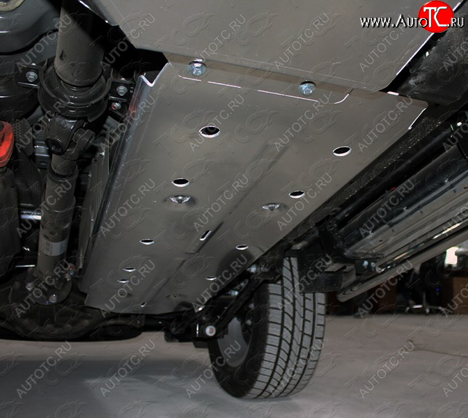 9 099 р. Защита бака (V-2.0 TD, V-2.0 бензин, алюминий) TCC  Haval H9 (2017-2019) 1-ый рестайлинг  с доставкой в г. Керчь