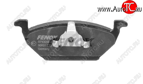 2 359 р. Комплект передних тормозных колодок FENOX Skoda Fabia Mk2 универсал рестайлинг (2010-2014)  с доставкой в г. Керчь