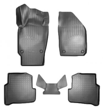 Коврики салонные Noplast (3D) Skoda Fabia Mk3 универсал дорестайлинг (2014-2018)