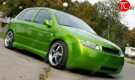 25 699 р. Передний бампер F1 Skoda Fabia Mk1 седан рестайлинг (2004-2008)  с доставкой в г. Керчь