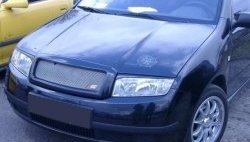 3 649 р. Решётка радиатора Milotec Skoda Fabia Mk1 хэтчбек рестайлинг (2004-2008) (Неокрашенная)  с доставкой в г. Керчь. Увеличить фотографию 2