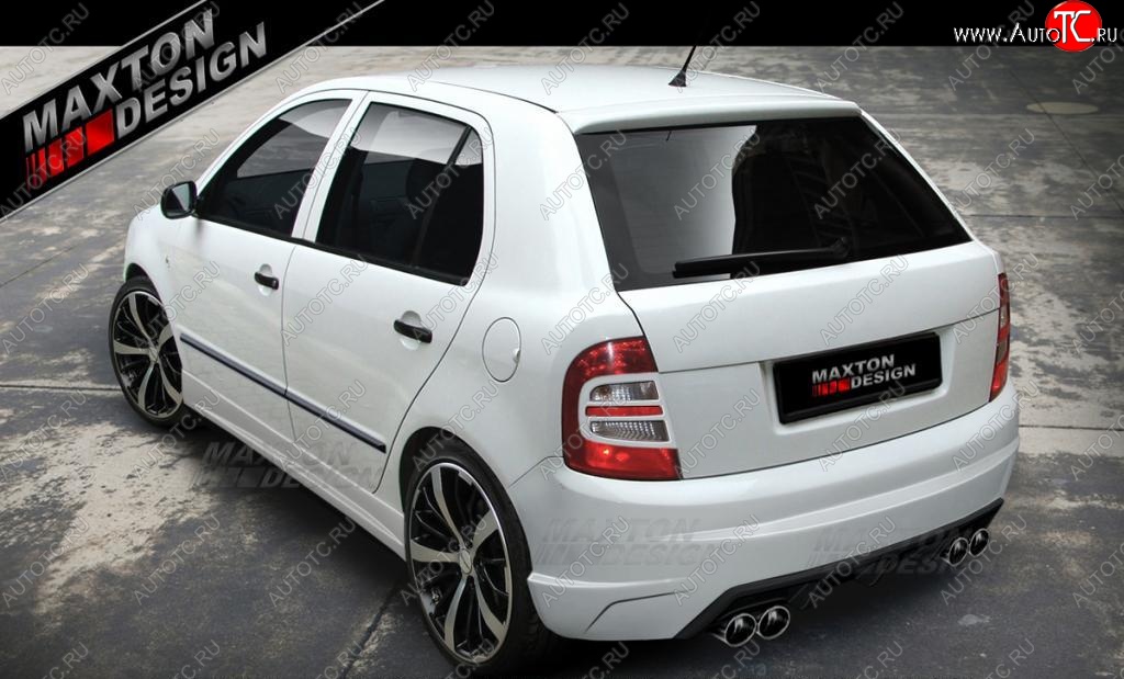 28 999 р. Задний бампер Maxton Skoda Fabia Mk1 седан рестайлинг (2004-2008)  с доставкой в г. Керчь