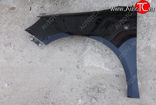 2 449 р. Крыло переднее SPARD (с отв. под повторитель, левое) Skoda Fabia Mk2 хэтчбэк дорестайлинг (2007-2010) (Неокрашенное)  с доставкой в г. Керчь