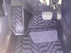 Коврики в салон Aileron 3D Skoda Fabia  Mk2 (2007-2010) универсал дорестайлинг, хэтчбэк дорестайлинг