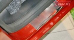 2 294 р. Накладки на внутренние пороги Souz-96 Skoda Fabia Mk2 универсал дорестайлинг (2007-2010)  с доставкой в г. Керчь. Увеличить фотографию 2