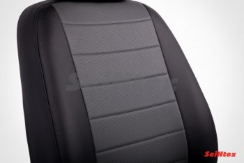 6 999 р. Чехлы на сиденья из экокожи Seintex Skoda Fabia Mk2 хэтчбэк дорестайлинг (2007-2010) (Черный)  с доставкой в г. Керчь. Увеличить фотографию 2