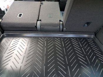 1 479 р. Коврик в багажник Aileron (5 мест),  Skoda Kodiaq  NU7 (2017-2021) дорестайлинг  с доставкой в г. Керчь. Увеличить фотографию 2