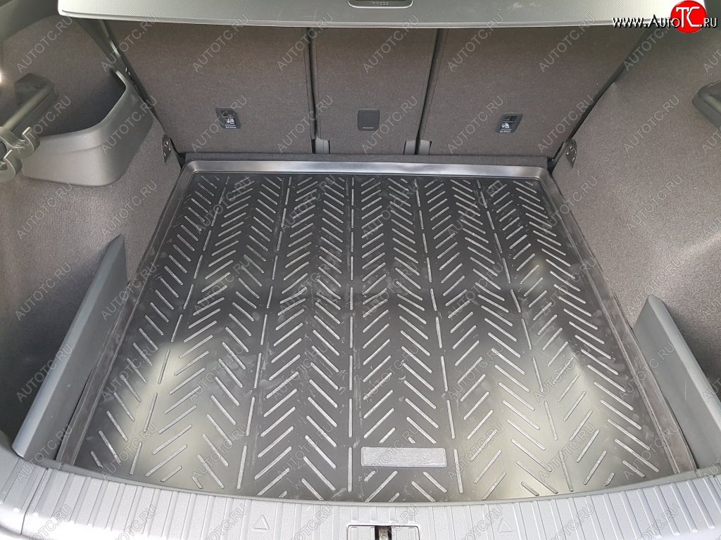 1 479 р. Коврик в багажник Aileron (5 мест),  Skoda Kodiaq  NU7 (2017-2021) дорестайлинг  с доставкой в г. Керчь