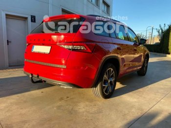 22 699 р. Фаркоп Aragon.(шар V) Skoda Kodiaq NU7 дорестайлинг (2017-2021)  с доставкой в г. Керчь. Увеличить фотографию 7