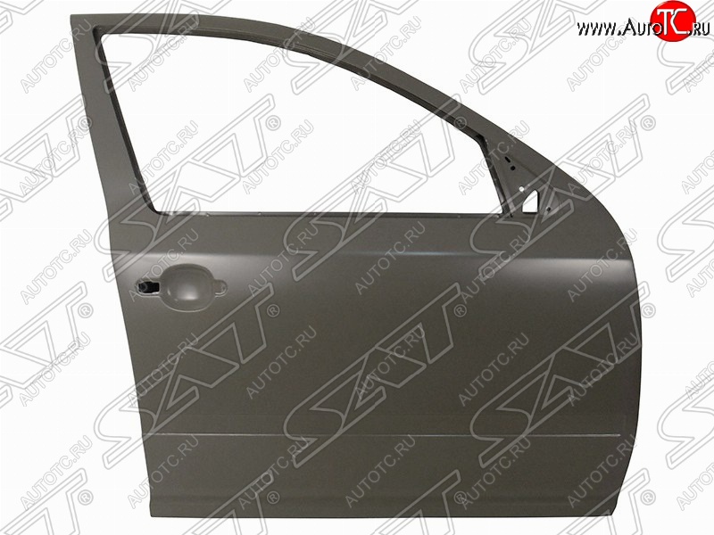 11 299 р. Правая дверь передняя SAT Skoda Octavia A5 рестайлинг универсал (2008-2013) (Неокрашенная)  с доставкой в г. Керчь