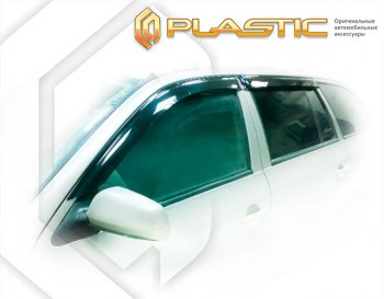 Комплект дефлекторов окон CA Plastic Skoda Octavia  Tour A4 1U5 (1996-2010) универсал дорестайлинг, универсал рестайлинг