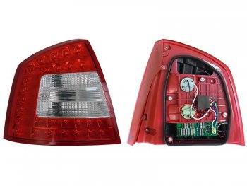 Левый фонарь SAT (диодный) Skoda Octavia  A5 (2008-2013) лифтбэк рестайлинг