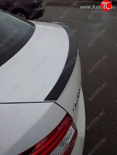 4 799 р. Лип спойлер Tuning-Sport Skoda Octavia A7 рестайлинг лифтбэк (2016-2020) (Неокрашенный)  с доставкой в г. Керчь