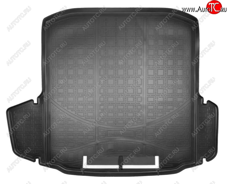 3 279 р. Коврик в багажник Norplast  Skoda Octavia  A7 (2012-2017) дорестайлинг лифтбэк (Черный с фартуком)  с доставкой в г. Керчь