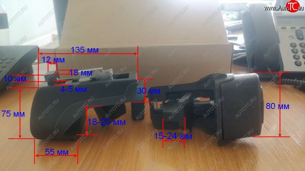 3 149 р. Комплект опор багажника для любого типа поперечин DELTA PARTNER (с замком) Ford Focus 3 седан рестайлинг (2014-2019)  с доставкой в г. Керчь