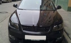 3 949 р. Накладка на передний бампер CT v3 Skoda Octavia A5 рестайлинг универсал (2008-2013) (Неокрашенная)  с доставкой в г. Керчь. Увеличить фотографию 5