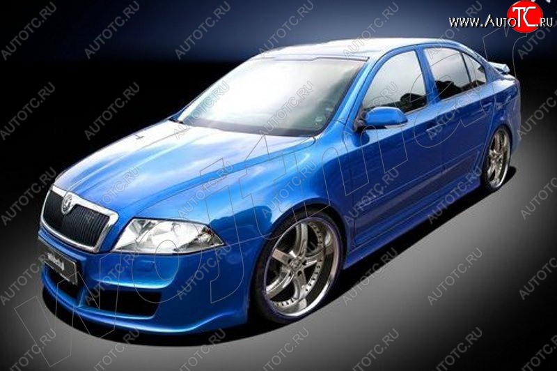 28 999 р. Передний бампер R1 Skoda Octavia A5 дорестайлинг универсал (2004-2008)  с доставкой в г. Керчь