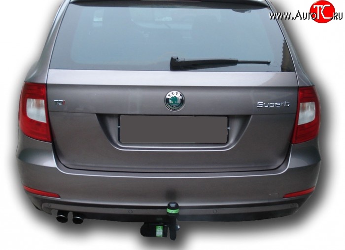 19 999 р. Фаркоп (универсал, хетчбек) Лидер Плюс Skoda Superb B6 (3T) лифтбэк дорестайлинг (2008-2013) (Без электропакета)  с доставкой в г. Керчь