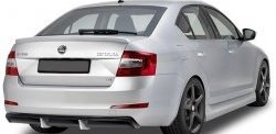 5 999 р. Пороги накладки CT Skoda Octavia A7 дорестайлинг лифтбэк (2012-2017) (Неокрашенные)  с доставкой в г. Керчь. Увеличить фотографию 3