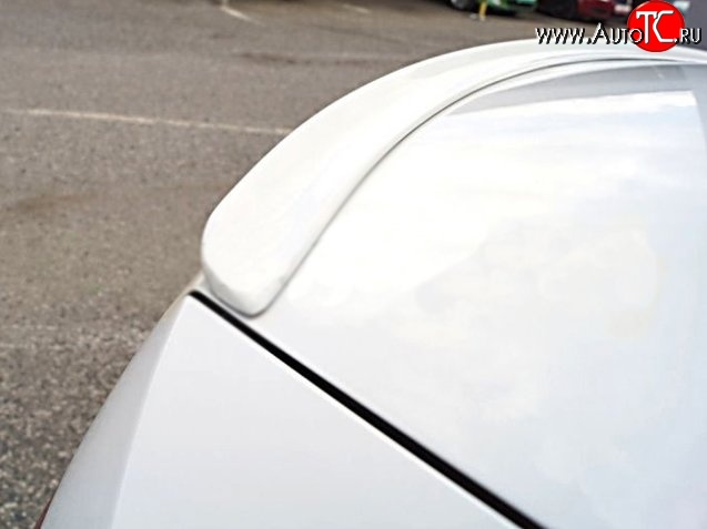 2 949 р. Лип спойлер CT Skoda Octavia A7 рестайлинг лифтбэк (2016-2020) (Неокрашенный)  с доставкой в г. Керчь