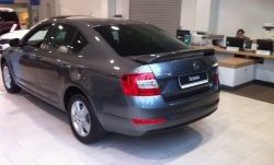 2 649 р. Спойлер LitCompany Skoda Octavia A7 рестайлинг лифтбэк (2016-2020) (Неокрашенный)  с доставкой в г. Керчь. Увеличить фотографию 8