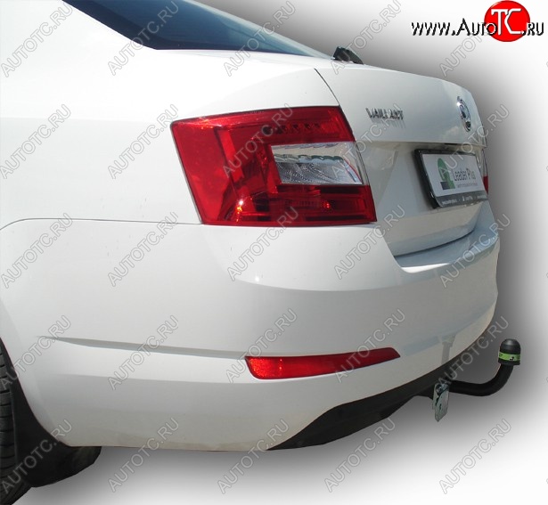 146 999 р. Фаркоп Лидер Плюс. Skoda Octavia A7 дорестайлинг лифтбэк (2012-2017) (Без электропакета)  с доставкой в г. Керчь