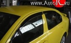 Дефлекторы окон (ветровики) (хетчбек) Novline 4 шт. Skoda Octavia Tour A4 1U2 лифтбэк дорестайлинг (1997-2000)