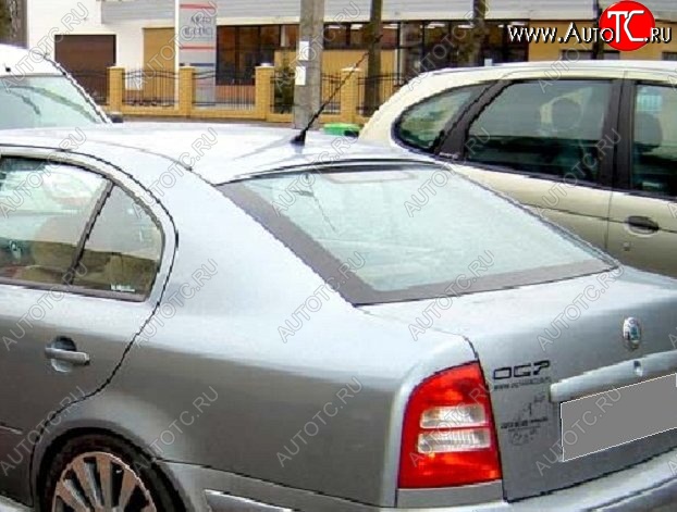 2 899 р. Козырёк на заднее стекло TОUR Skoda Octavia Tour A4 1U2 лифтбэк рестайлинг (2000-2010) (Неокрашенный)  с доставкой в г. Керчь