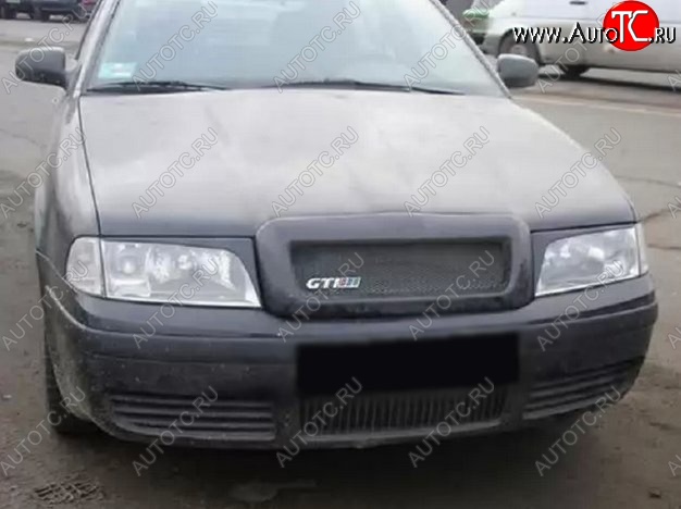4 199 р. Решётка радиатора CT Skoda Octavia Tour A4 1U5 универсал дорестайлинг (1996-2000) (Неокрашенная)  с доставкой в г. Керчь