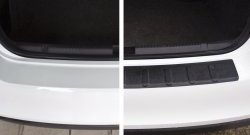 1 169 р. Защитная накладка на задний бампер RA  Skoda Rapid ( NH3,  NH1) (2012-2017) дорестайлинг лифтбэк, хэтчбэк дорестайлинг  с доставкой в г. Керчь. Увеличить фотографию 4