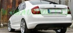 6 249 р. Пороги накладки CT Skoda Rapid NH1 хэтчбэк дорестайлинг (2012-2017) (Неокрашенные)  с доставкой в г. Керчь. Увеличить фотографию 5