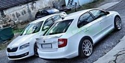 4 999 р. Спойлер RS style Skoda Rapid NH3 дорестайлинг лифтбэк (2012-2017) (Неокрашенный)  с доставкой в г. Керчь. Увеличить фотографию 3