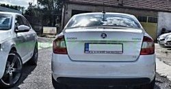 4 999 р. Спойлер RS style Skoda Rapid NH3 дорестайлинг лифтбэк (2012-2017) (Неокрашенный)  с доставкой в г. Керчь. Увеличить фотографию 4