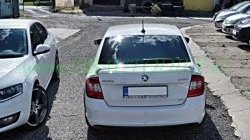 4 999 р. Спойлер RS style Skoda Rapid NH3 дорестайлинг лифтбэк (2012-2017) (Неокрашенный)  с доставкой в г. Керчь. Увеличить фотографию 5