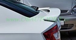 4 999 р. Спойлер RS style Skoda Rapid NH3 дорестайлинг лифтбэк (2012-2017) (Неокрашенный)  с доставкой в г. Керчь. Увеличить фотографию 6
