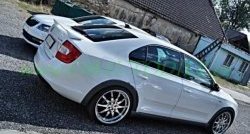 4 999 р. Спойлер RS style Skoda Rapid NH3 дорестайлинг лифтбэк (2012-2017) (Неокрашенный)  с доставкой в г. Керчь. Увеличить фотографию 7