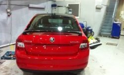 3 449 р. Спойлер Style Skoda Rapid NH3 дорестайлинг лифтбэк (2012-2017) (Неокрашенный)  с доставкой в г. Керчь. Увеличить фотографию 2