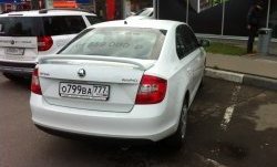 3 449 р. Спойлер Style Skoda Rapid NH3 дорестайлинг лифтбэк (2012-2017) (Неокрашенный)  с доставкой в г. Керчь. Увеличить фотографию 5