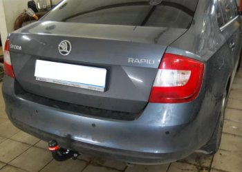 7 999 р. Фаркоп Bosal-Oris Skoda Rapid MK2 (2019-2025)  с доставкой в г. Керчь. Увеличить фотографию 2