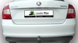 6 449 р. Фаркоп Лидер Плюс. Skoda Rapid NH1 хэтчбэк дорестайлинг (2012-2017) (Без электропакета)  с доставкой в г. Керчь. Увеличить фотографию 2