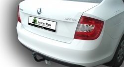 6 449 р. Фаркоп Лидер Плюс. Skoda Rapid NH1 хэтчбэк дорестайлинг (2012-2017) (Без электропакета)  с доставкой в г. Керчь. Увеличить фотографию 4