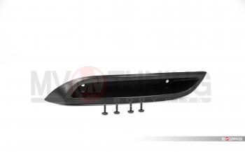 4 199 р. Имитация насадок глушителя RS Style MV-Tuning  Skoda Rapid  MK2 (2019-2025) (BLACK (чёрный глянец))  с доставкой в г. Керчь. Увеличить фотографию 2