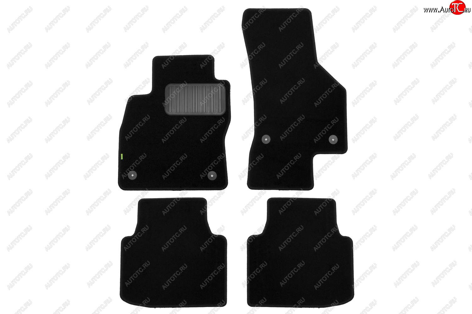 6 949 р. Текстильные коврики салона Klever Standart Liftback Skoda Superb B8 (3V5) универсал дорестайлинг (2015-2019) (Черные)  с доставкой в г. Керчь