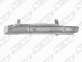 Левый указатель поворота в боковое зеркало заднего вида SAT Skoda Superb ( B6 (3T),  B6 (3T5),  (B6) 3T) (2008-2015) лифтбэк дорестайлинг, универсал доресталийнг, лифтбэк рестайлинг, универсал рестайлинг