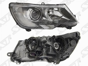Правая фара передняя SAT Skoda Superb ( (B6) 3T,  B6 (3T5)) (2013-2015) лифтбэк рестайлинг, универсал рестайлинг
