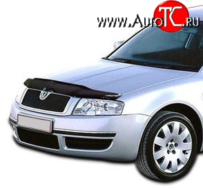 4 599 р. Дефлектор капота NovLine Skoda Superb B6 (3T) лифтбэк дорестайлинг (2008-2013)  с доставкой в г. Керчь