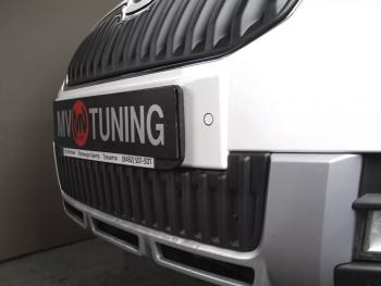 Заглушка воздухозаборника бампера (нижняя, OUTDOOR) MV-Tuning Skoda Yeti (2013-2018) (Текстурная поверхность)