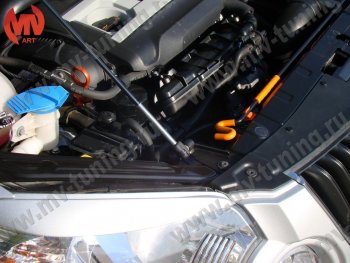 2 969 р. Упор капота MV-Tuning (одинарный) Skoda Yeti (2009-2013)  с доставкой в г. Керчь. Увеличить фотографию 5